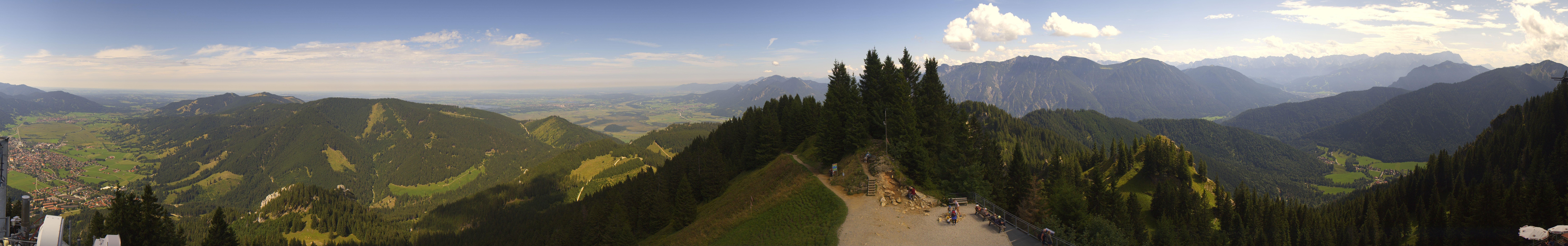Archiv Foto Webcam Oberammergau - Laber Gipfel