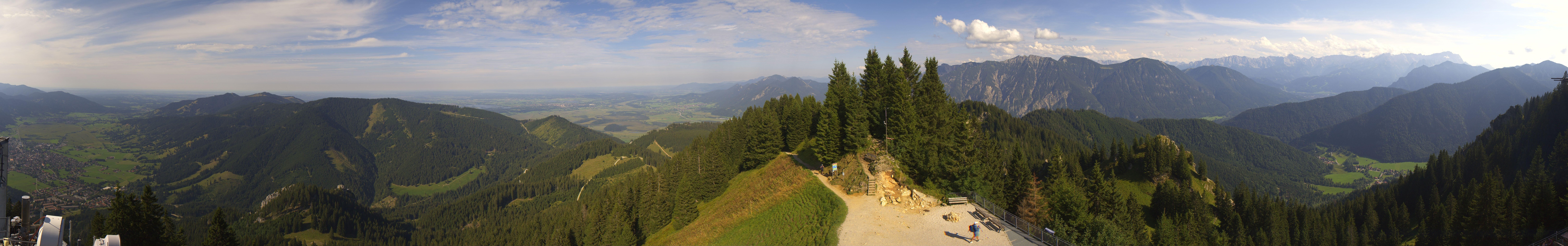 Archiv Foto Webcam Oberammergau - Laber Gipfel
