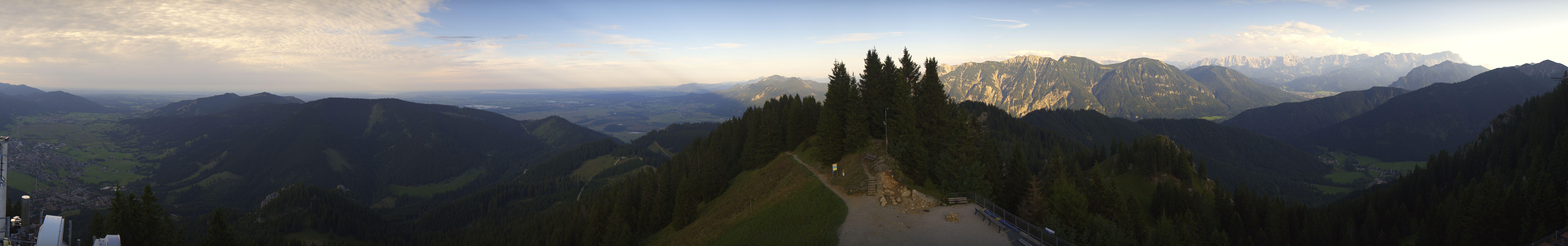 Archiv Foto Webcam Oberammergau - Laber Gipfel