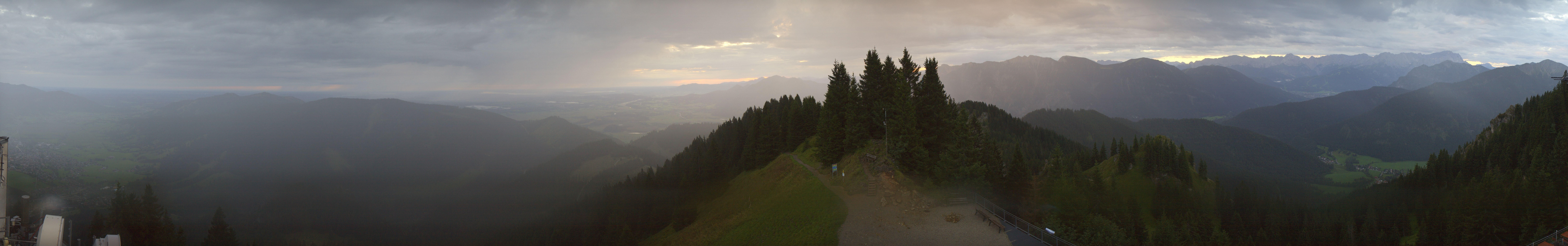 Archiv Foto Webcam Oberammergau - Laber Gipfel