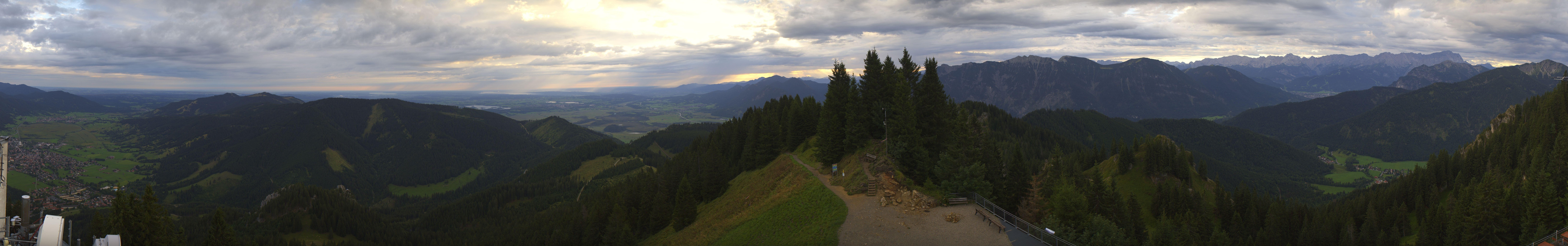 Archiv Foto Webcam Oberammergau - Laber Gipfel