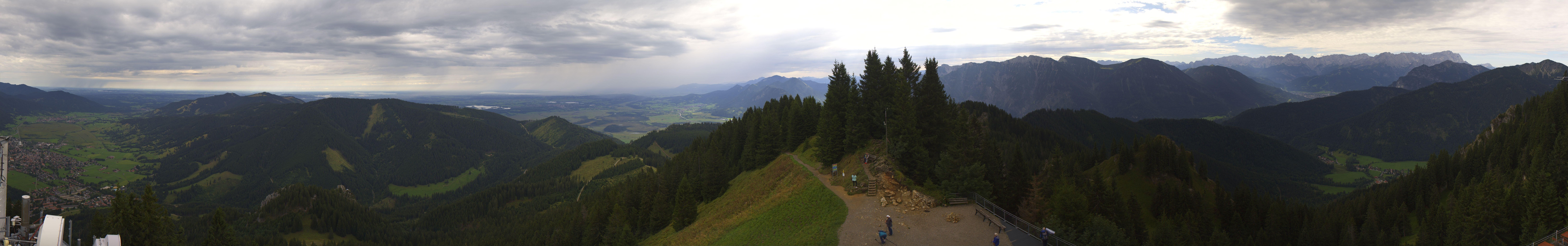 Archiv Foto Webcam Oberammergau - Laber Gipfel