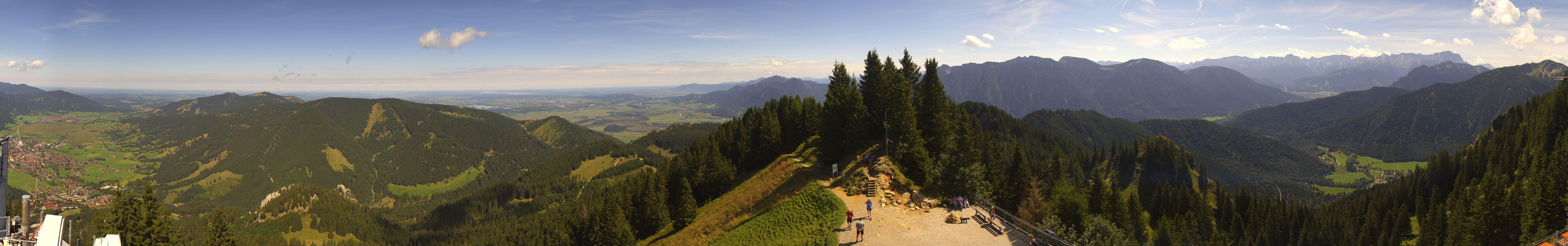Archiv Foto Webcam Oberammergau - Laber Gipfel