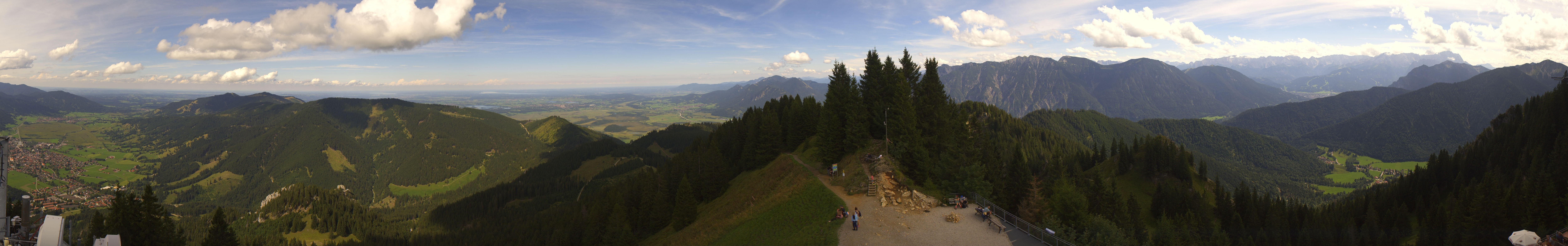 Archiv Foto Webcam Oberammergau - Laber Gipfel