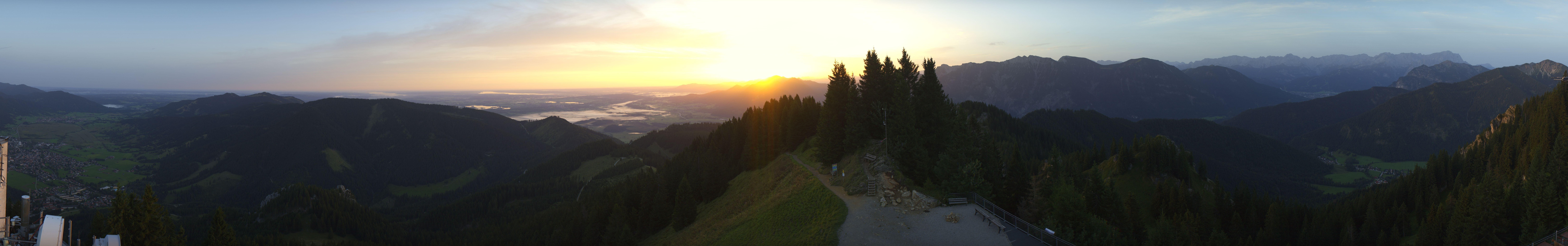 Archived image Webcam Oberammergau - Summit Mt. Laber