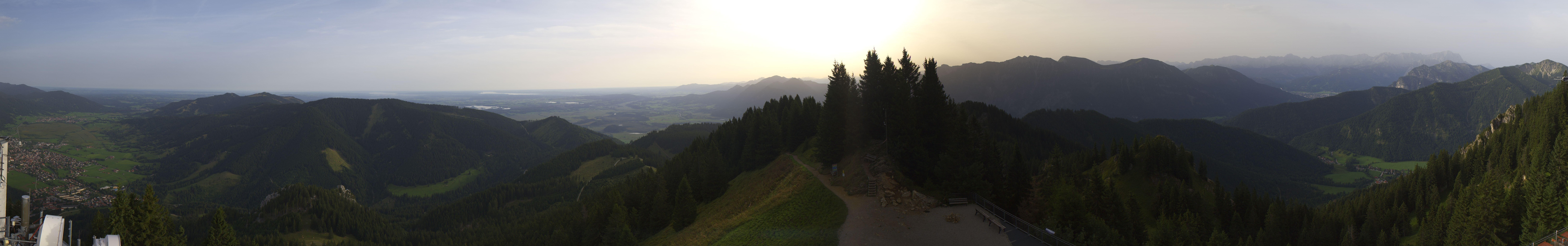 Archived image Webcam Oberammergau - Summit Mt. Laber