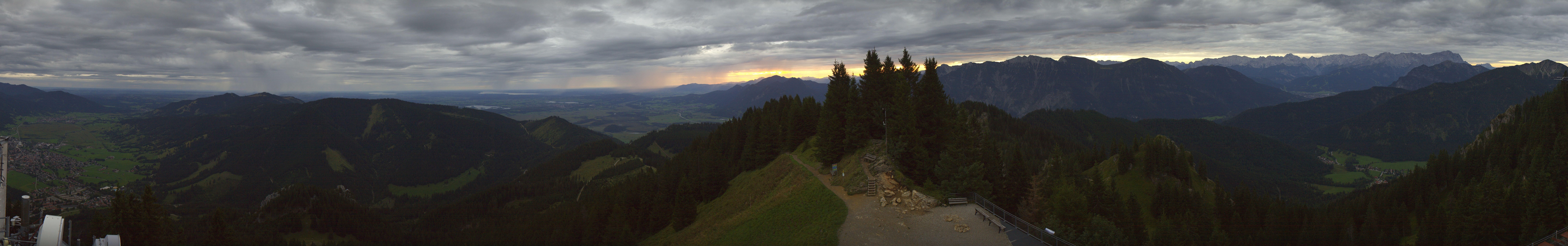 Archived image Webcam Oberammergau - Summit Mt. Laber