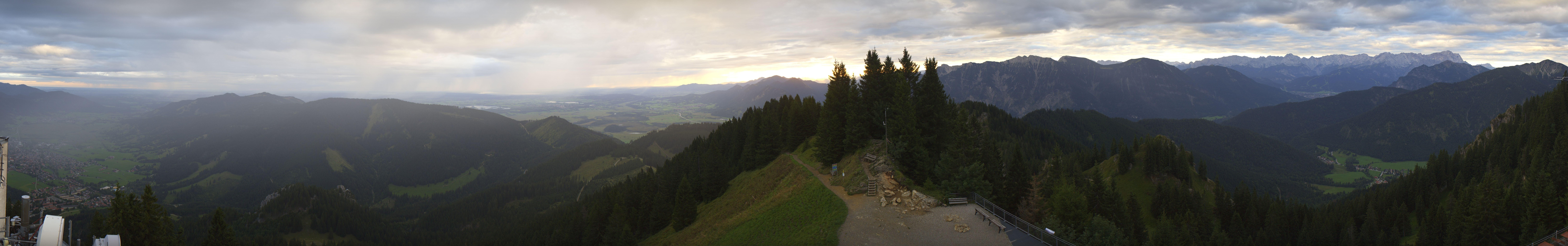 Archived image Webcam Oberammergau - Summit Mt. Laber