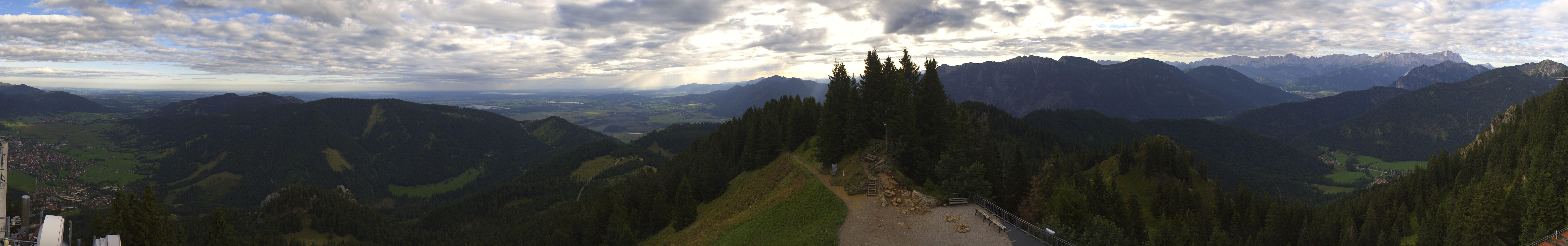 Archived image Webcam Oberammergau - Summit Mt. Laber