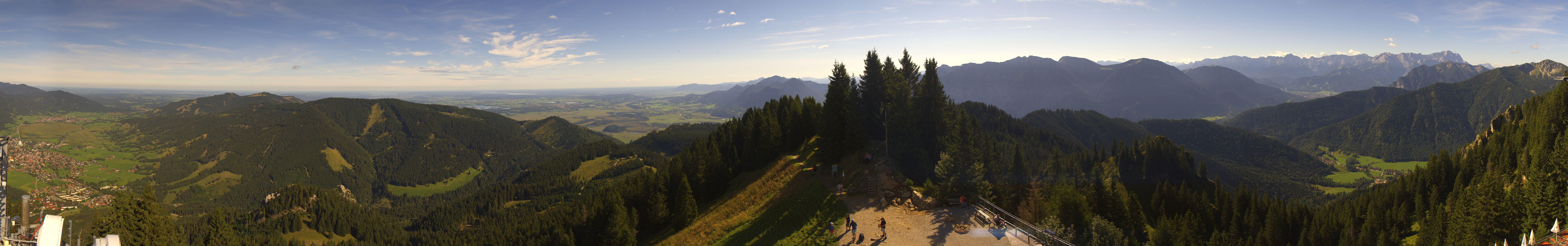 Archived image Webcam Oberammergau - Summit Mt. Laber