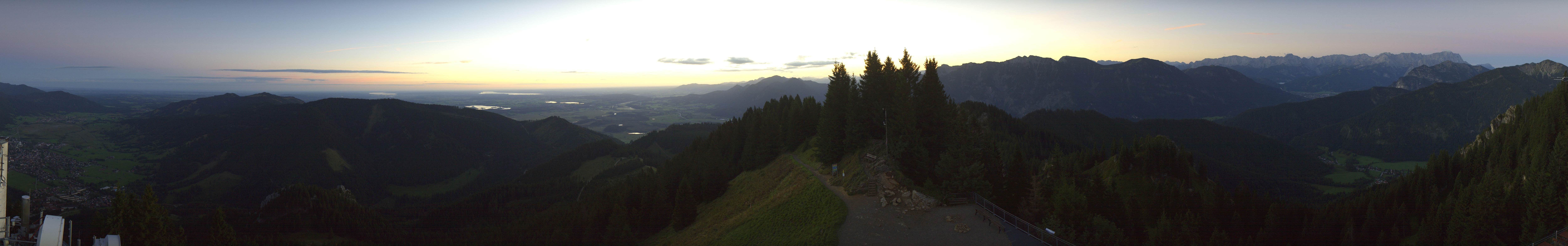 Archiv Foto Webcam Oberammergau - Laber Gipfel