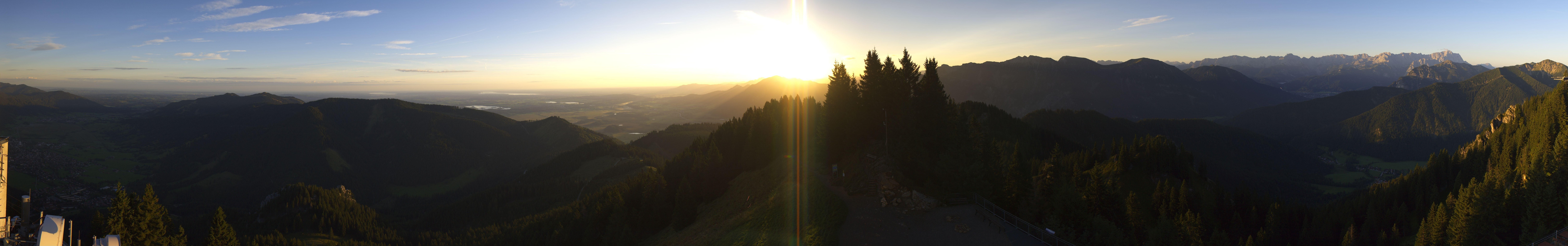 Archiv Foto Webcam Oberammergau - Laber Gipfel