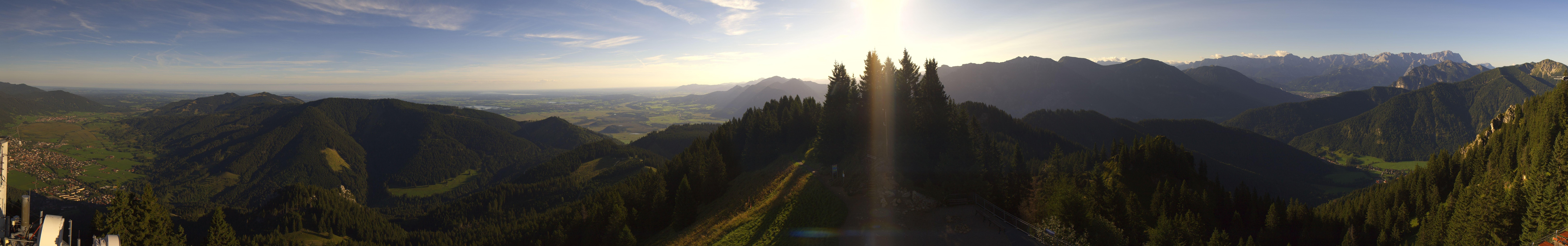 Archiv Foto Webcam Oberammergau - Laber Gipfel