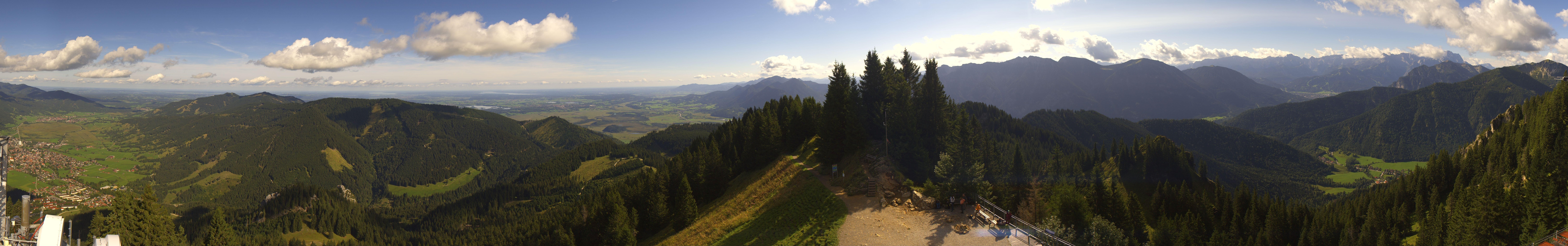 Archiv Foto Webcam Oberammergau - Laber Gipfel
