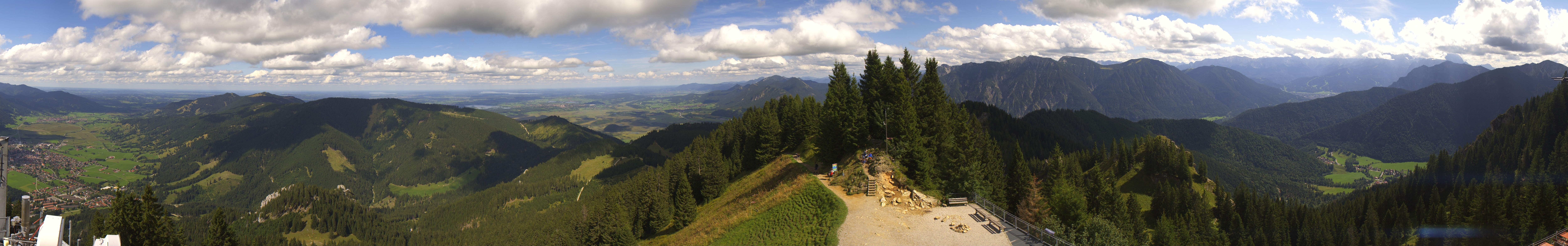 Archiv Foto Webcam Oberammergau - Laber Gipfel