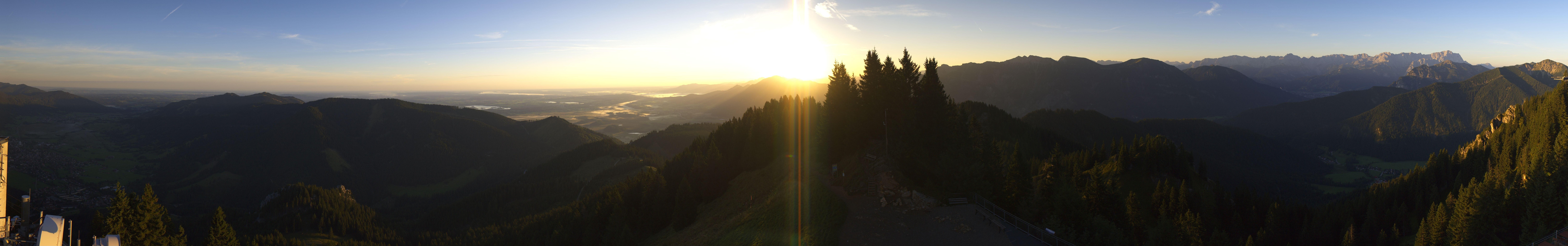 Archiv Foto Webcam Oberammergau - Laber Gipfel