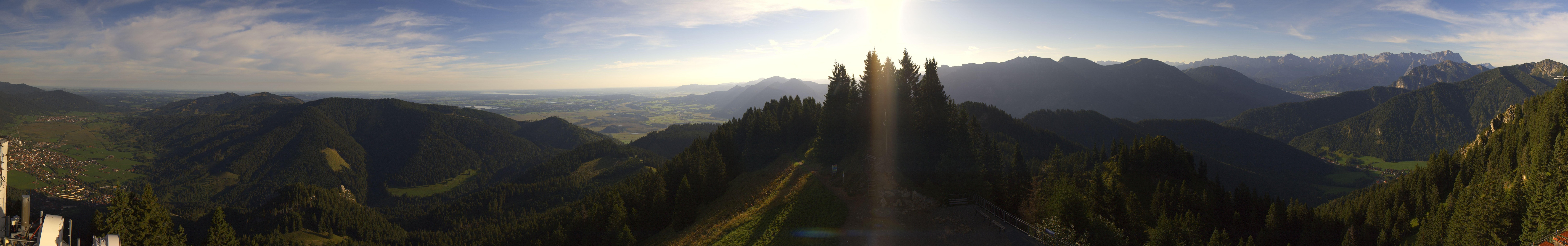 Archiv Foto Webcam Oberammergau - Laber Gipfel