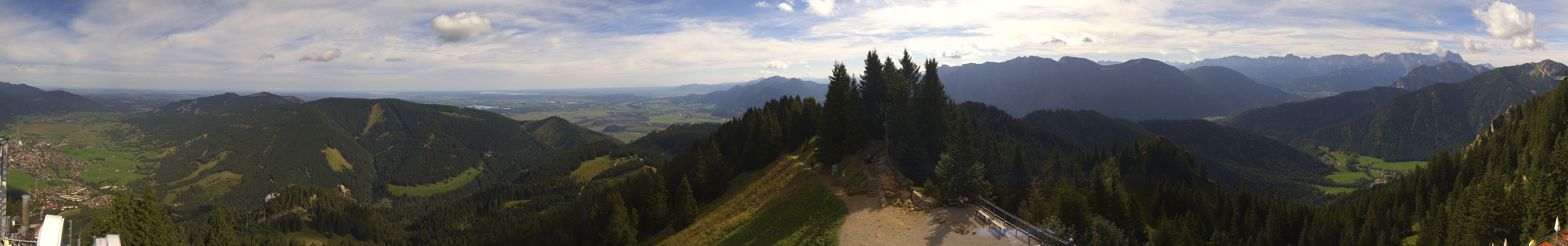 Archiv Foto Webcam Oberammergau - Laber Gipfel