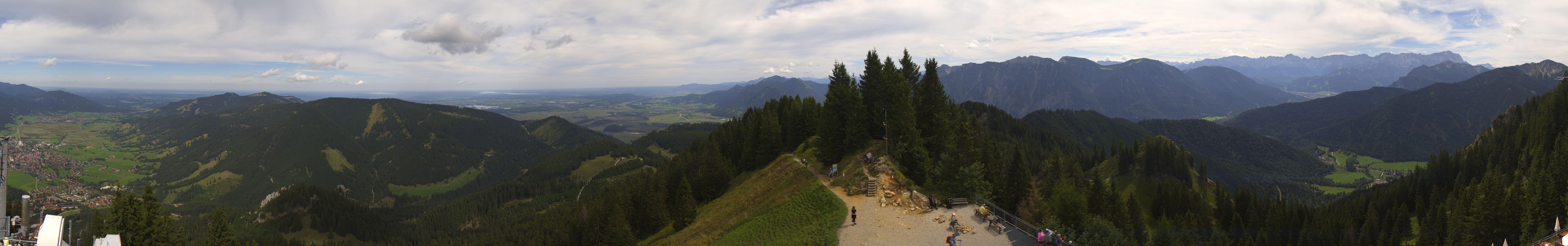 Archiv Foto Webcam Oberammergau - Laber Gipfel