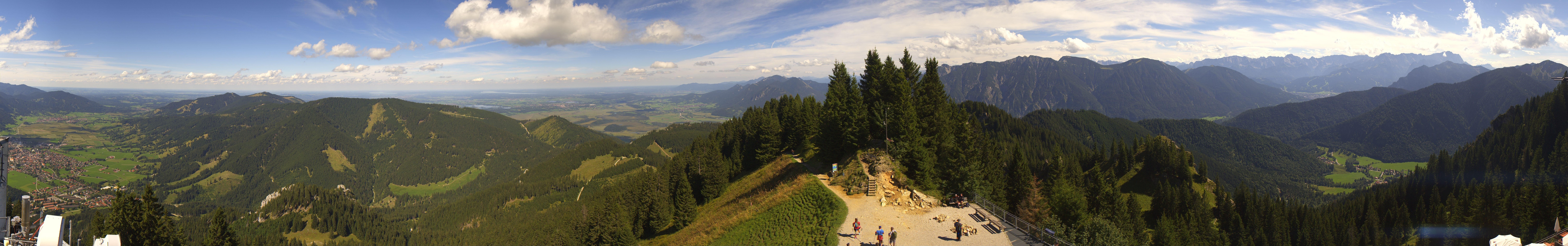 Archiv Foto Webcam Oberammergau - Laber Gipfel