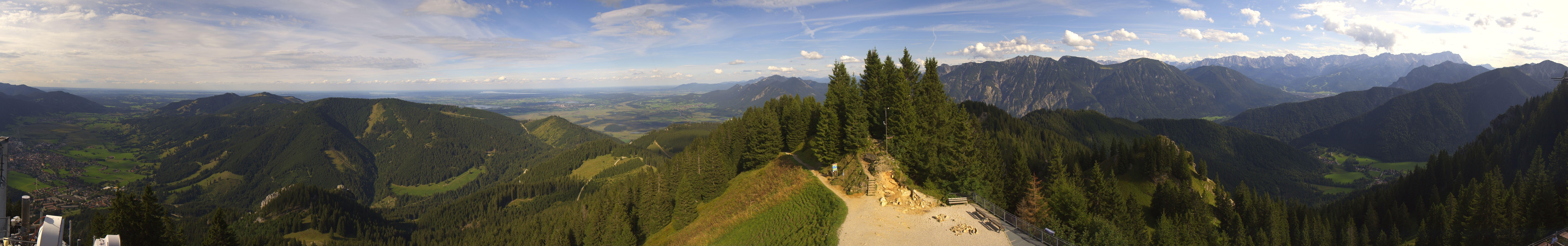 Archiv Foto Webcam Oberammergau - Laber Gipfel