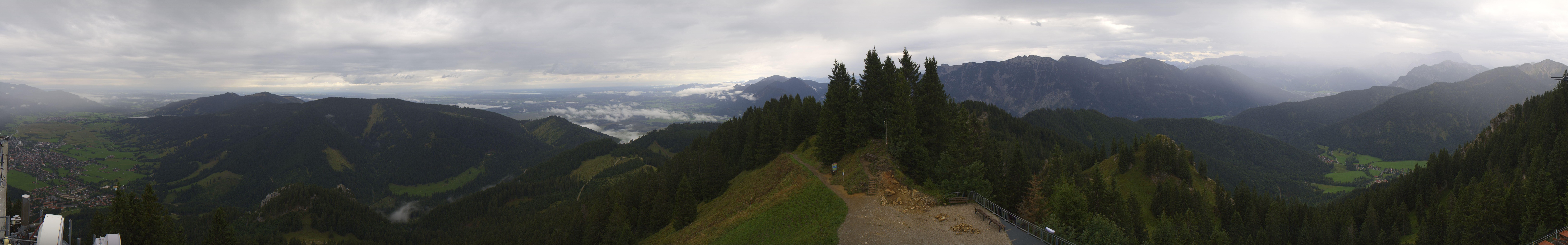 Archiv Foto Webcam Oberammergau - Laber Gipfel