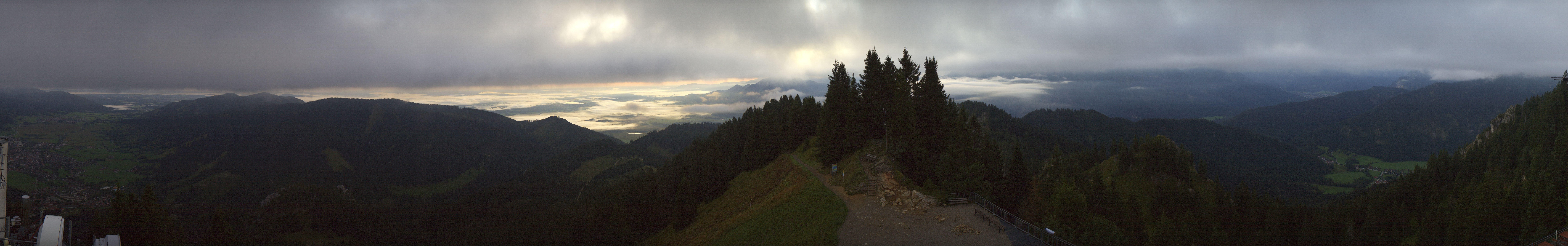 Archived image Webcam Oberammergau - Summit Mt. Laber