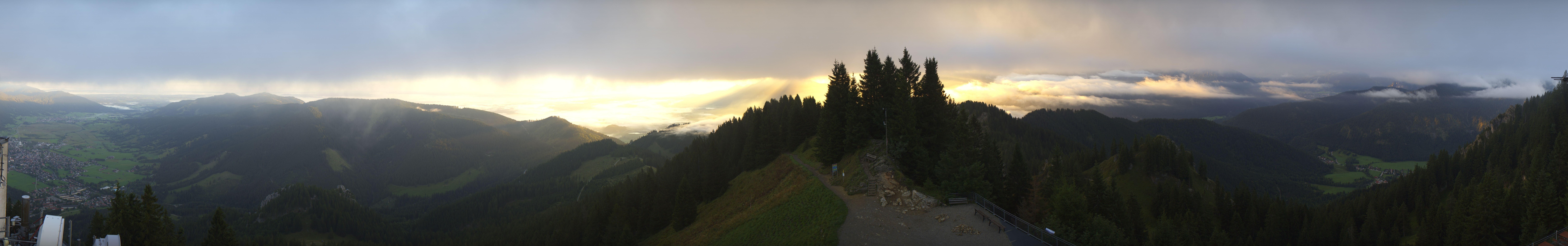 Archived image Webcam Oberammergau - Summit Mt. Laber