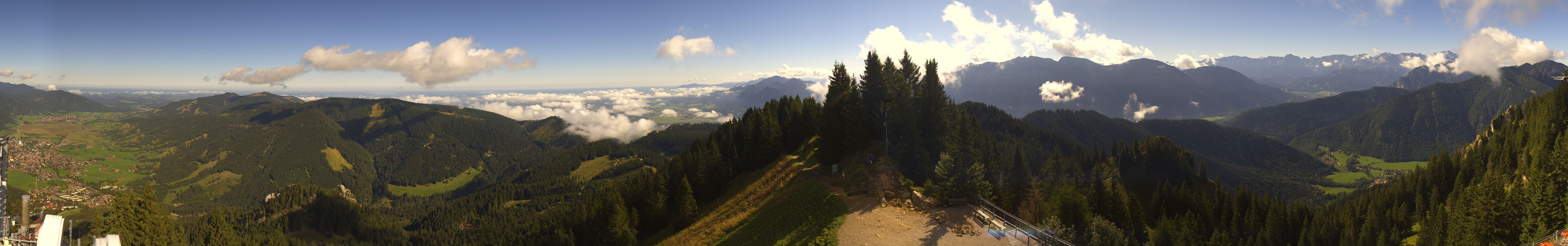 Archived image Webcam Oberammergau - Summit Mt. Laber