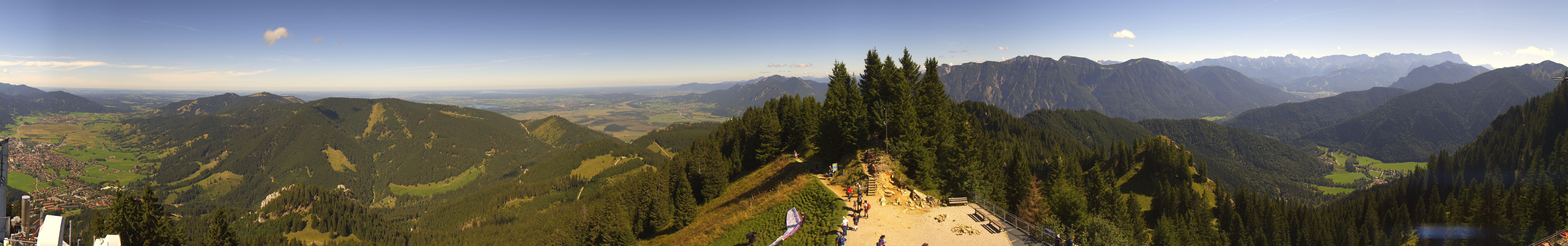 Archived image Webcam Oberammergau - Summit Mt. Laber