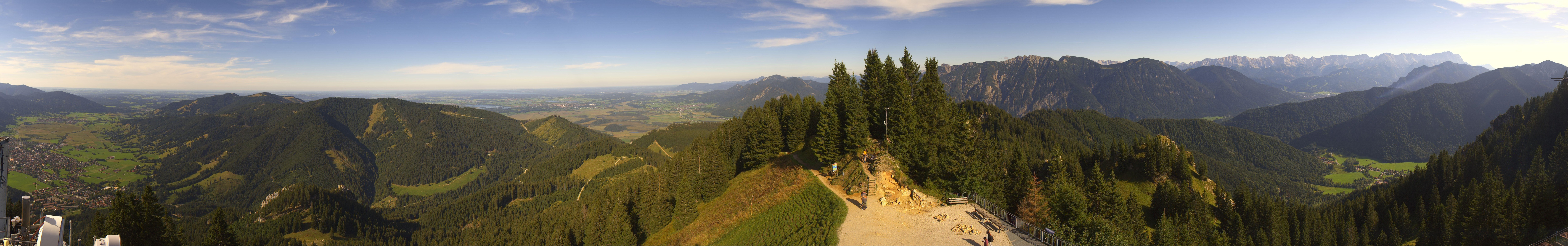 Archived image Webcam Oberammergau - Summit Mt. Laber