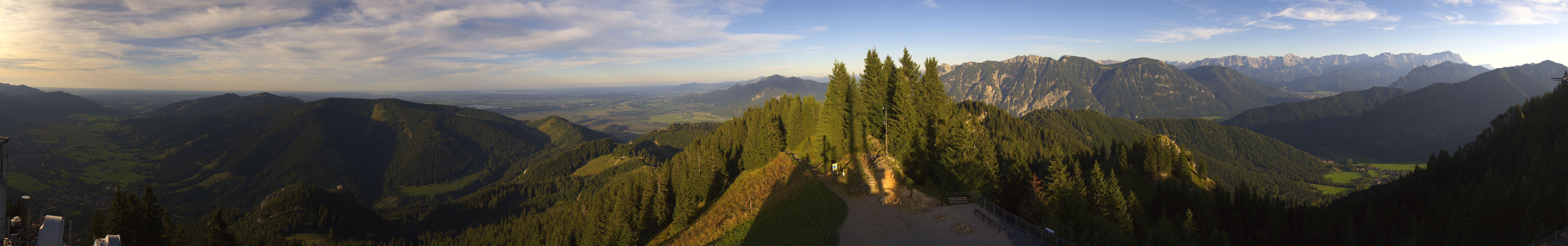 Archived image Webcam Oberammergau - Summit Mt. Laber