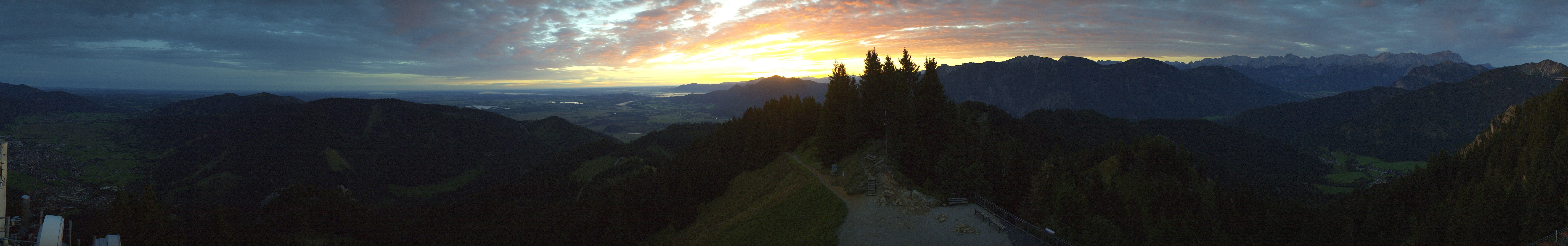 Archiv Foto Webcam Oberammergau - Laber Gipfel
