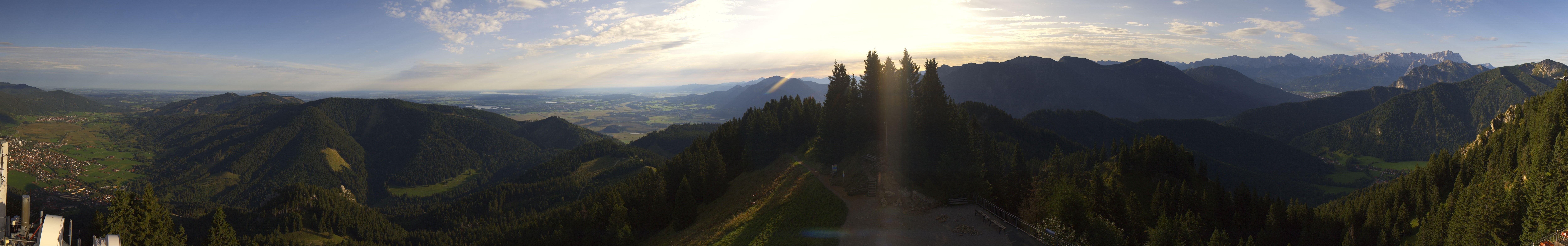 Archiv Foto Webcam Oberammergau - Laber Gipfel