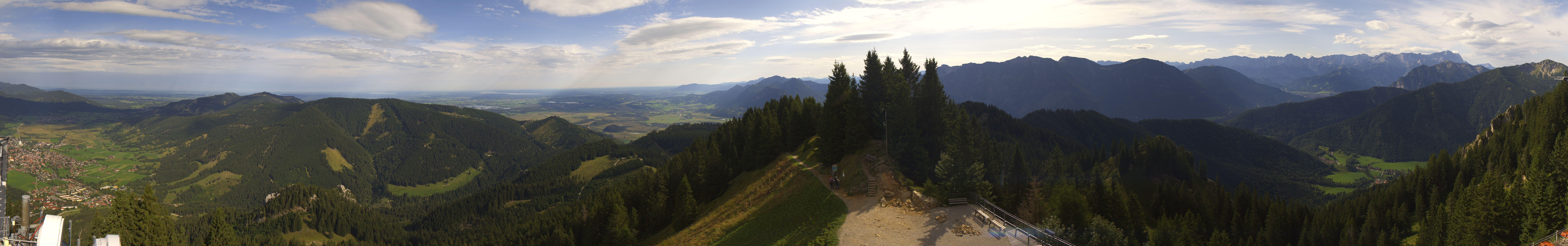 Archiv Foto Webcam Oberammergau - Laber Gipfel