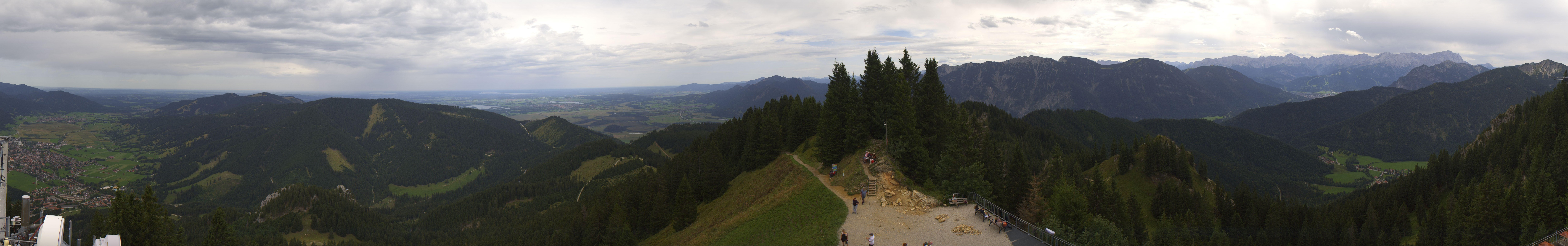 Archiv Foto Webcam Oberammergau - Laber Gipfel
