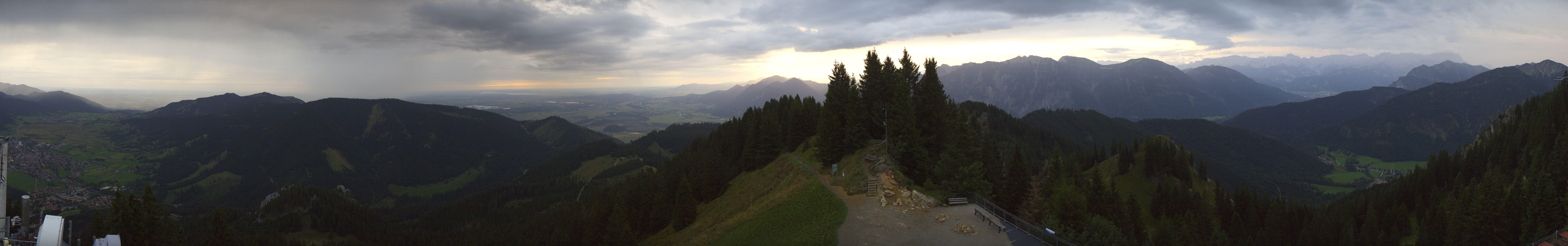 Archiv Foto Webcam Oberammergau - Laber Gipfel