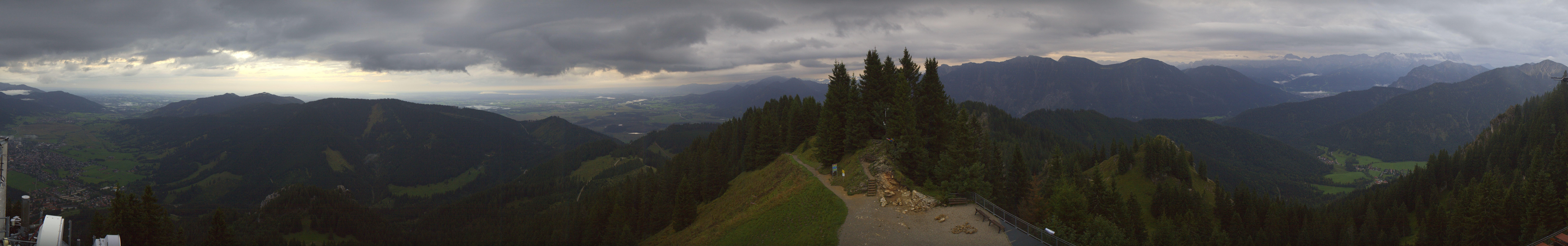 Archived image Webcam Oberammergau - Summit Mt. Laber