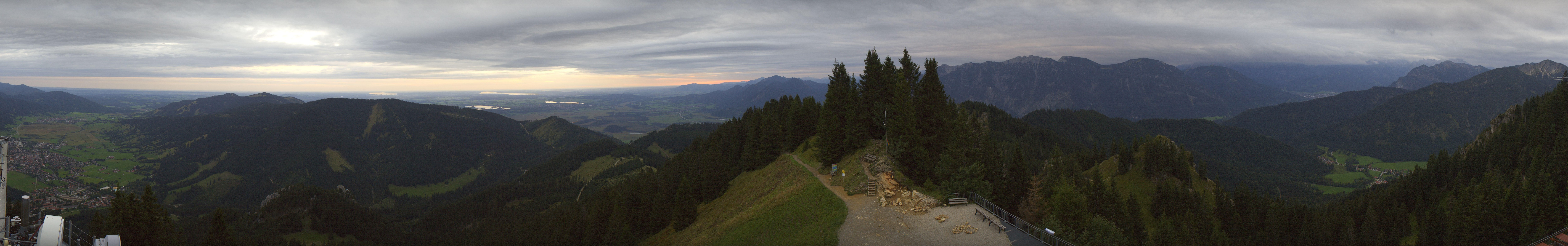 Archiv Foto Webcam Oberammergau - Laber Gipfel