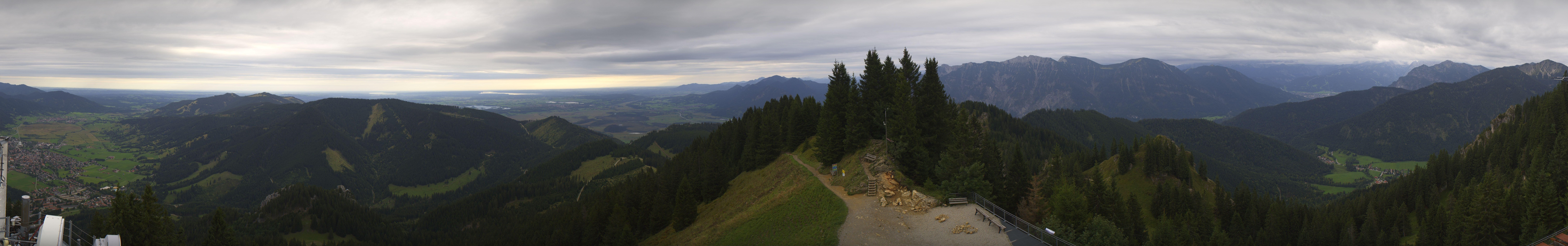 Archiv Foto Webcam Oberammergau - Laber Gipfel