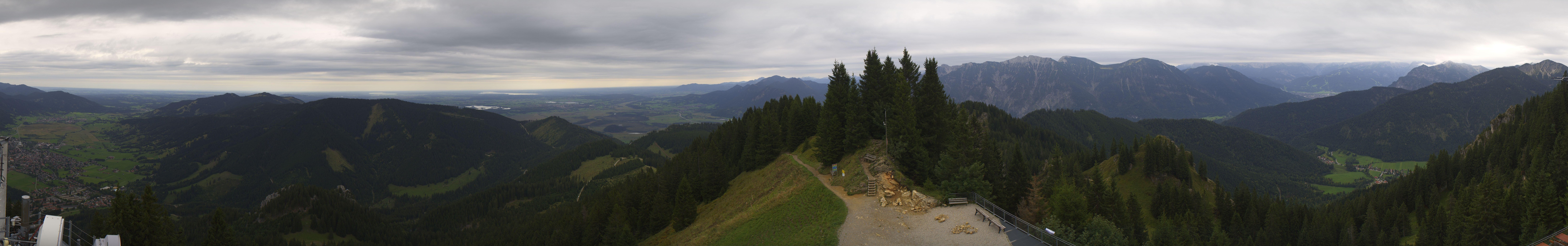 Archiv Foto Webcam Oberammergau - Laber Gipfel