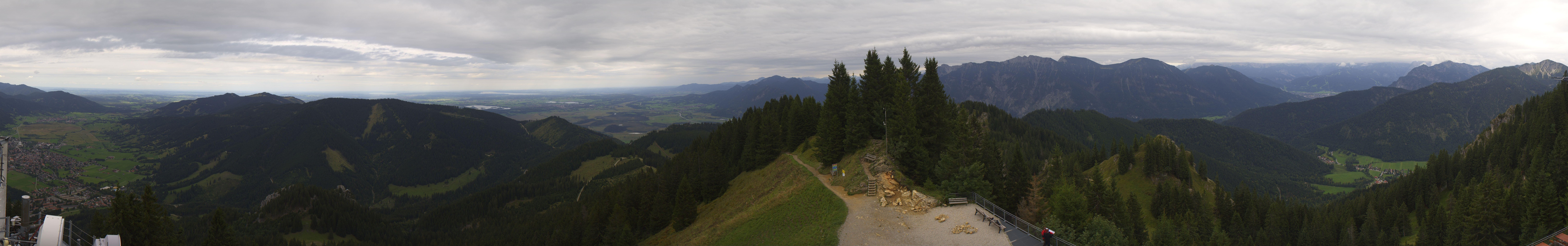 Archiv Foto Webcam Oberammergau - Laber Gipfel