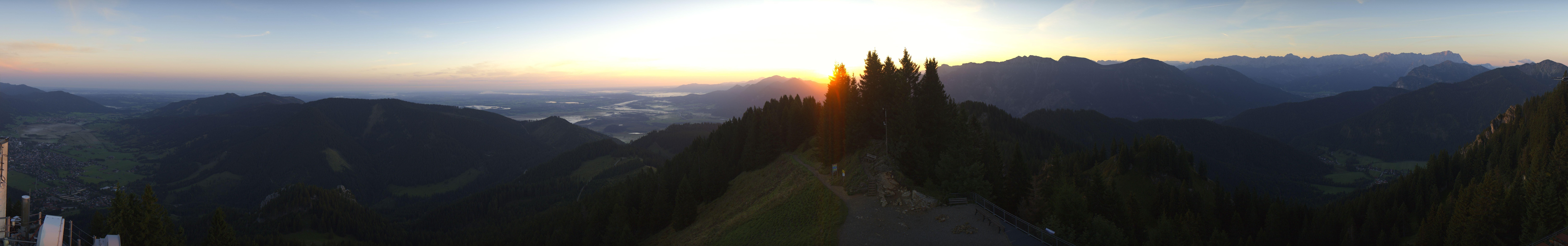 Archived image Webcam Oberammergau - Summit Mt. Laber