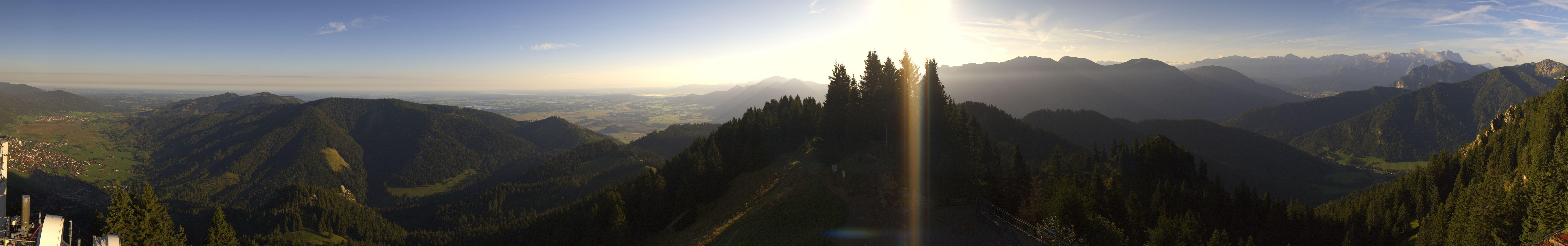 Archived image Webcam Oberammergau - Summit Mt. Laber
