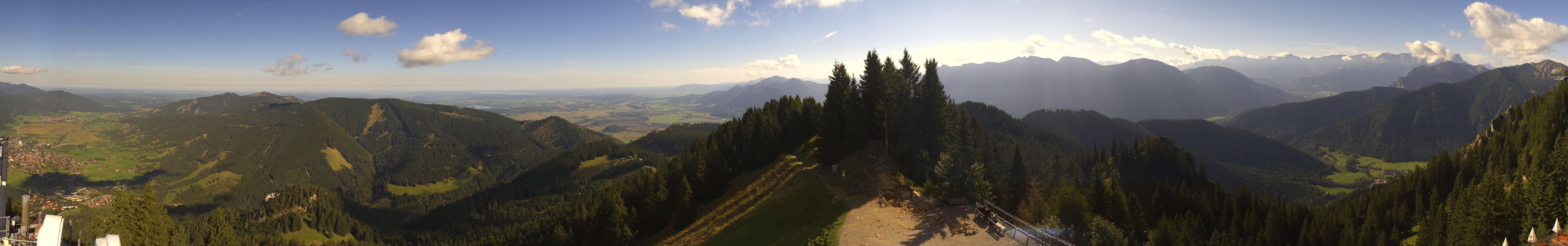 Archived image Webcam Oberammergau - Summit Mt. Laber