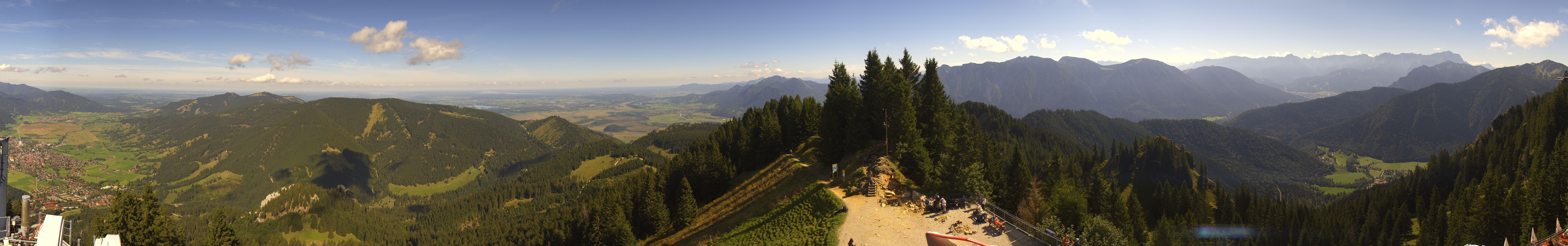 Archived image Webcam Oberammergau - Summit Mt. Laber