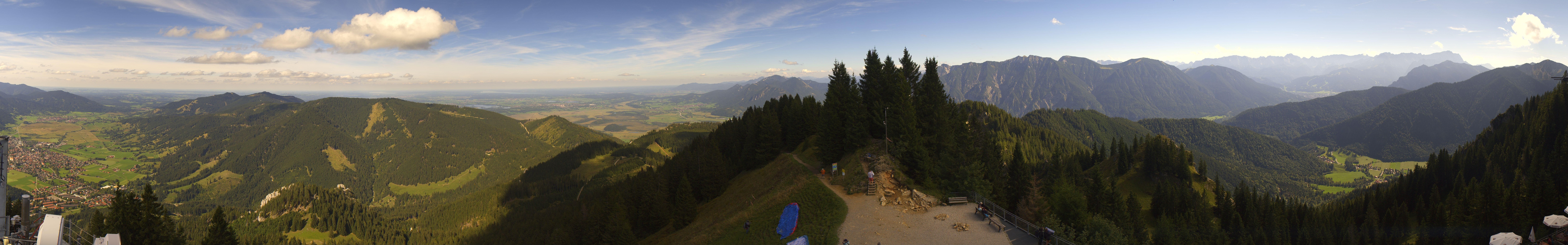 Archived image Webcam Oberammergau - Summit Mt. Laber