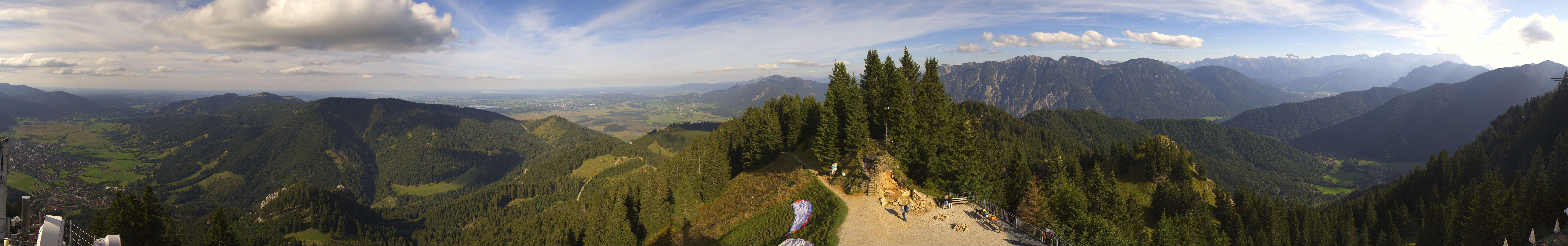 Archived image Webcam Oberammergau - Summit Mt. Laber