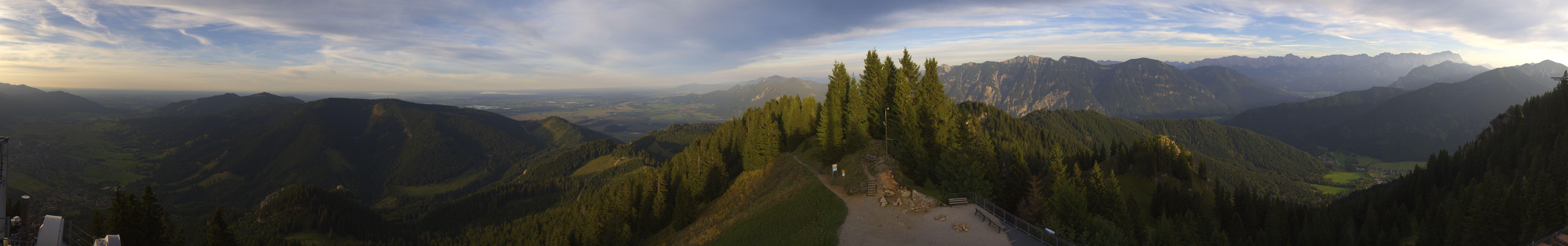 Archived image Webcam Oberammergau - Summit Mt. Laber