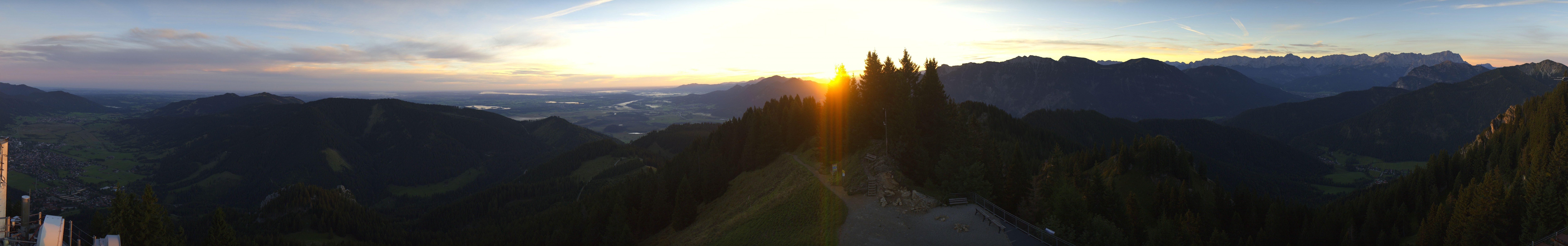 Archiv Foto Webcam Oberammergau - Laber Gipfel